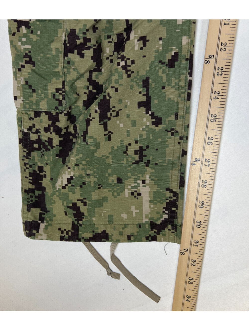 US Navy Men Cargo Pants 32x31 Digital Camo Type III NWU Combat Trousers Utility - Picture 5 of 7